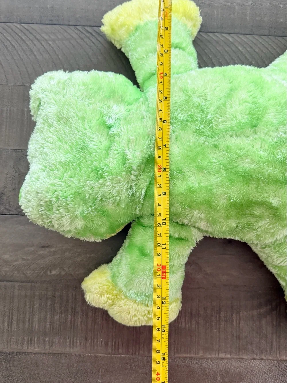 Green Plush Frog
